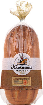 Батон Хлебный мастер Подмосковный нарезка