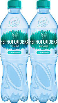 Вода Черноголовка газированная