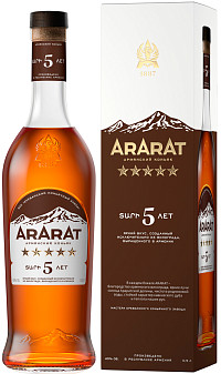 Коньяк Армянский Арарат 5 лет п/к