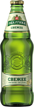 Пиво Балтика Свежее светлое непастеризованное ст