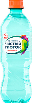 Вода минеральная Чистый Глоток газированная 