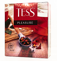 Чай ТЕСС Плэжа Шиповник Яблоко черный