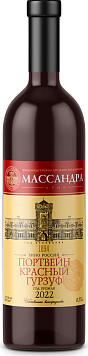 Вино ликерное Портвейн Красный Гурзуф крепкое красное