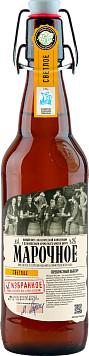Пиво Афанасий Марочное Избранное светлое пастеризованное ст