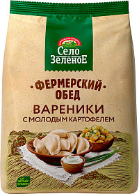 Вареники Село зеленое с картофелем