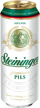 Пиво Штайнингер Пилс светлое фильтрованное пастеризованное ж/б