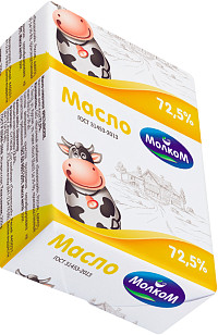 Масло сливочное  МолкоМ 72,5%