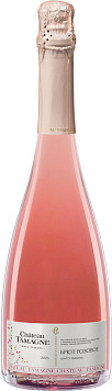 Вино игристое Шато Тамань розовое брют