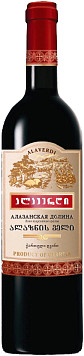 Вино Alaverdi Алазанская Долина ординарное красное полусладкое