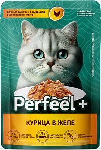 Корм Perfeel с курицей в желе
