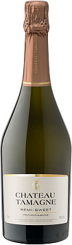 Вино игристое Шато Тамань белое полусладкое