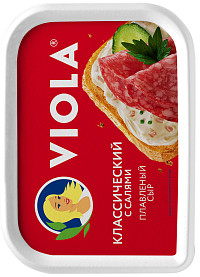 Сыр плавленый Виола с салями 35%