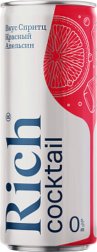 Напиток Рич Коктейль Спритц красный апельсин ж/б 