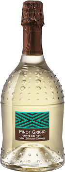 Вино игристое Корте дей Рови Пино Гриджо Спуманте Экстра Драй белое брют