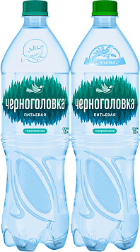 Вода Черноголовка газированная