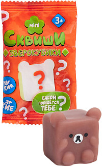 Мини-сквиши Зверокубики