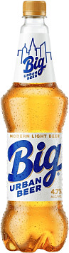 Пиво Big Urban Beer светлое пастеризованное