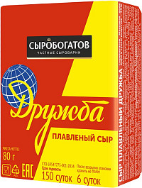 Сыр Сыробогатов Дружба плавленый 25%