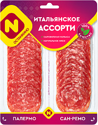 Нарезка Итальянское ассорти с/в