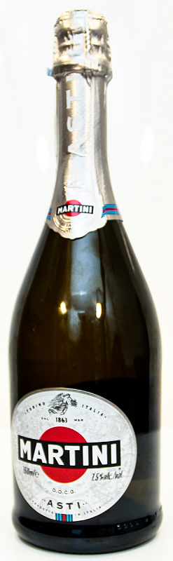 Вино игристое Мартини Асти DOCG белое сладкое 