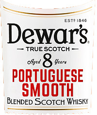 Виски Дюарс Португиз Смуз купажированный 8 лет