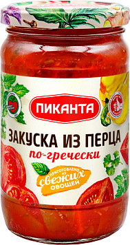 Закуска Пиканта из перца по-гречески