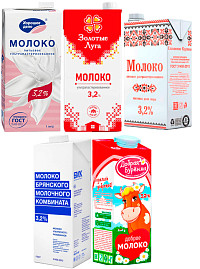 Молоко ультрапастеризованное 3,2%