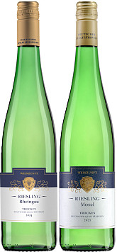 Вино Вейнцунфт Рислинг Рейнгау белое полусухое