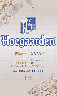 Напиток пивной Хугарден Белое нефильтрованный пастеризованный ж/б 
