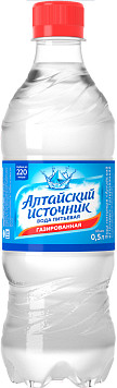 Вода Алтайский источник газированная