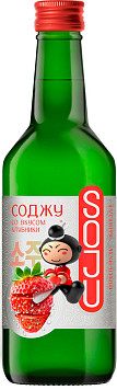 Аперитив Соджу со вкусом клубники