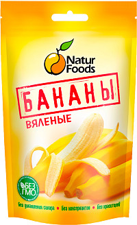 Бананы NaturFoods вяленые 