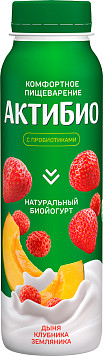 Йогурт АктиБио дыня/клубника/земляника