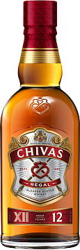 Виски купажированный шотландский Чивас Ригал 12 лет