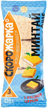 Минтай филе Скорожарка в панировке