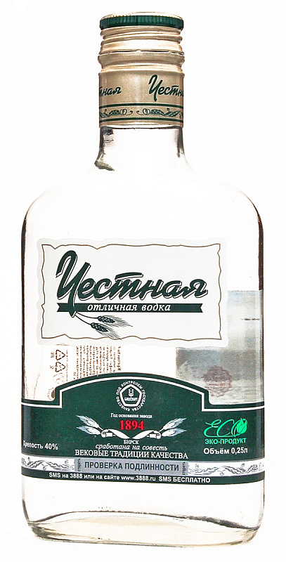 Водка Честная