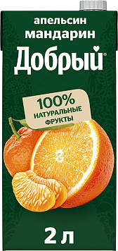 Напиток сокосодержащий Добрый Апельсин мандарин